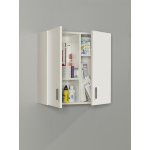 METRO LANE Wood Wall Storage Cabinet