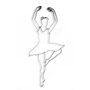 WORLD UNIQUE IMPORTS Handmade Modern People Wall Decor on Metal