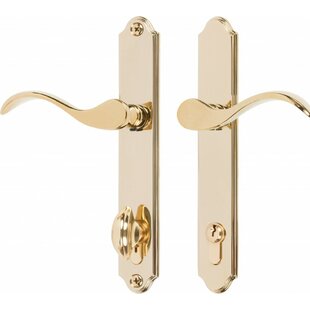 ROCKWELL SECURITY Levers With Deadbolt Reversible Entry Set