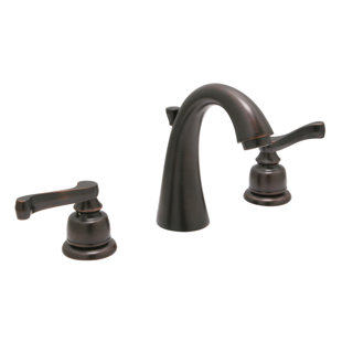 HUNTINGTON BRASS Sienna Widespread Bathroom Faucet with Drain Assembly