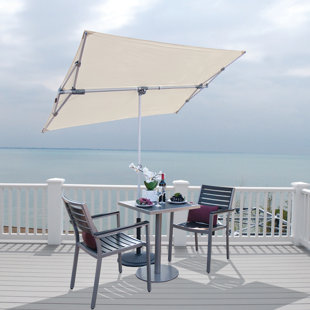 SIMPLYSHADE 59.4'' x 83.16'' Rectangular Market Umbrella