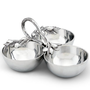 Arthur Court Designs Tuscan Aluminum Candy Bowl