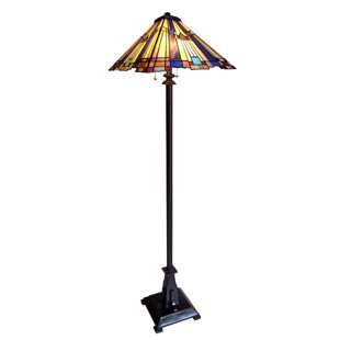 ASTORIA GRAND Charlotte 63'' Antique Bronze Traditional Floor Lamp