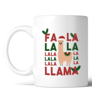 365 PRINTING INC Fa La La La Llama Ceramic Mug