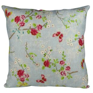 PAL FABRIC Garden Floral Throw Pillow