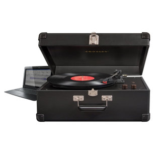 CROSLEY ELECTRONICS Portable 3 - Speed Turntable Decorative Record Player