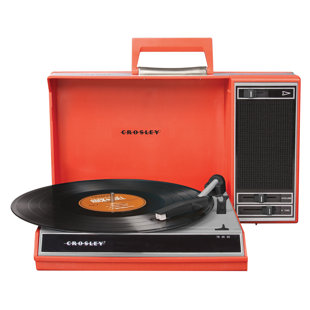 CROSLEY ELECTRONICS Portable 3 - Speed Turntable Decorative Record Player