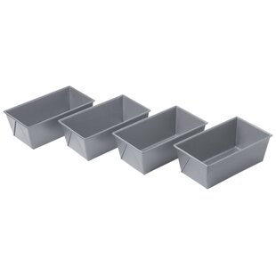 CHICAGO METALLIC Commercial II Non-Stick Mini Loaf Pans (Set of 4)