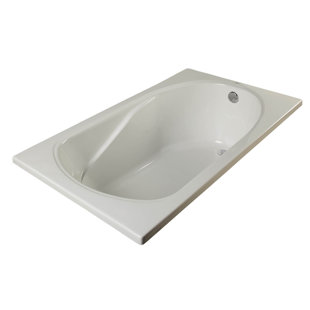 CLARKE PRODUCTS Sculptura 60'' x 36'' Drop-In Soaking Acrylic Bathtub