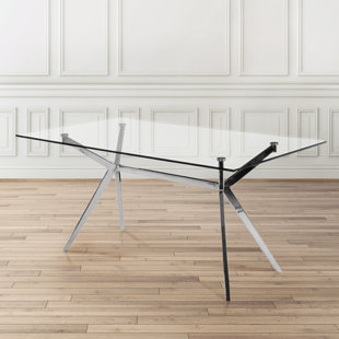 ORREN ELLIS Abeale Rectangle Modern Dining Table