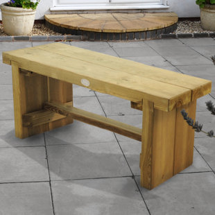 FOREST GARDEN Bel Étage Double Sleeper Wooden Bench