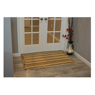 ESS ESS EXPORTS Handmade Hand-Knotted Caramel Rug (Set of 2)
