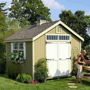 LITTLE COTTAGE COMPANY 10' W x 18' D Colonial Williamsburg Storage Shed