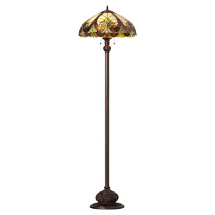ASTORIA GRAND Beley 62'' Antique Bronze Traditional Floor Lamp