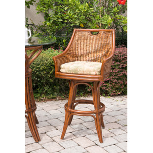 BAYOU BREEZE Brisa Swivel 24" Counter Stool