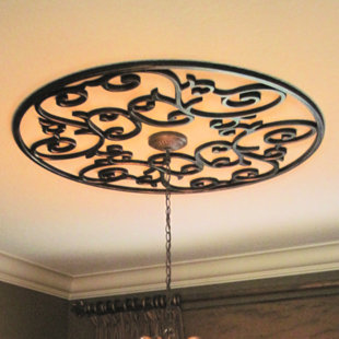 CEILING ART STORE 60'' H x 60'' W x 0.75'' D Wood Ceiling Medallion