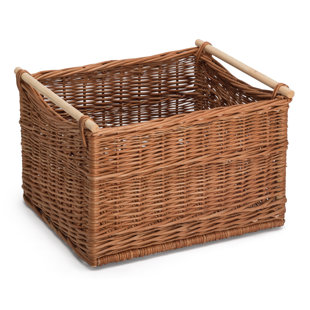UNION RUSTIC Kitchen Storage Willow Basket I