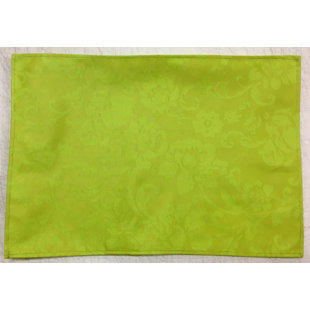 LA MAISONNETTE Nobla Coated 19" Cotton Placemat (Set of 6)