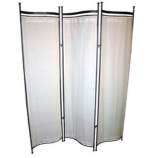 PANGAEA HOME AND GARDEN 58'' W x 68'' H 3 - Panel Metal Folding Room Divider