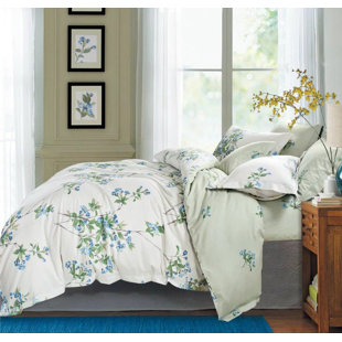 SWEETY PIE INC 100% Cotton Reversible Farmhouse/Country 3 Piece Duvet Cover Set
