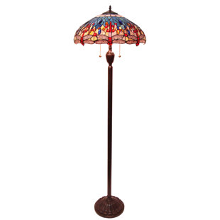 FINE ART LIGHTING 62'' Bronzed Traditional Floor Lamp