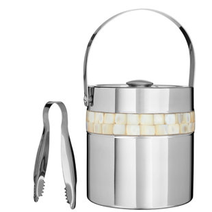CASTLETON HOME Mother of Pearl Ice Bucket