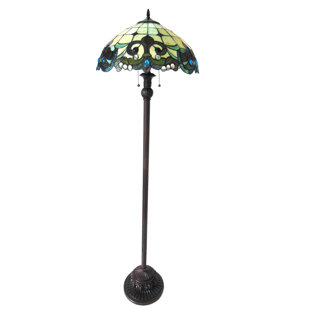 ASTORIA GRAND Hazelden 64'' Antique Bronze Traditional Floor Lamp