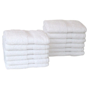 LINUM HOME TEXTILES Luxury Hotel & Spa Terrycloth Bath Towels (Set of 12)