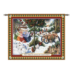PURE COUNTRY WEAVERS Twelve Days of Christmas Tapestry
