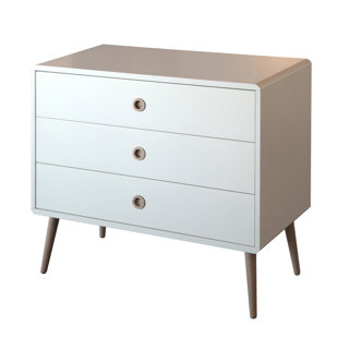 WROUGHT STUDIO Aedesia 3 - Drawer Chest of Drawers