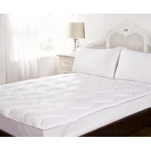 SYMPLE STUFF Maroney Plush Fleece Polyester Mattress Topper