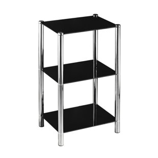 METRO LANE Low Narrow 70cm Accent Shelves