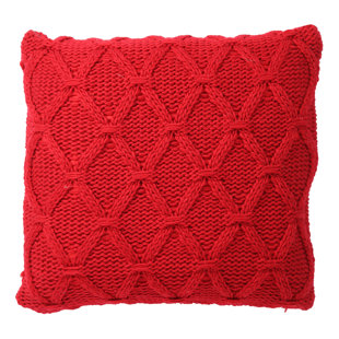 PETERBOROUGH HOME Geometrical Knit Geometric Throw Pillow