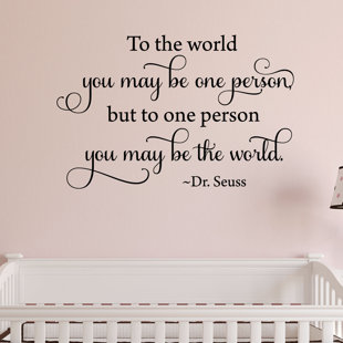 BELVEDERE DESIGNS LLC You Are The World Wall Quotes™ Decal