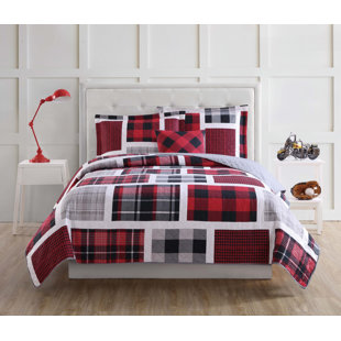 HARRIET BEE Senn Microfiber 4 - Piece Quilt Set