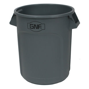 COSMOPOLITAN FURNITURE Mobile Garbage 32 Gallon Curbside Trash & Recycling Bin