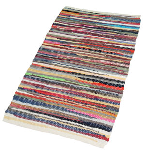 ELITE HOME COLLECTION Abstract Hand Woven Multicoloured Area Rug