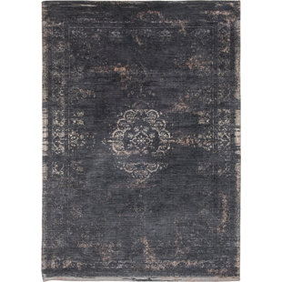 LOUIS DE POORTERE Fading World Oriental Hand Woven Grey Area Rug