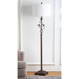 DARBY HOME CO Collman 61'' Oil-rubbed Bronze Traditional Floor Lamp
