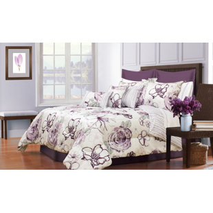 SAFDIE & CO. INC. Angelica Modern & Contemporary Floral Comforter Set