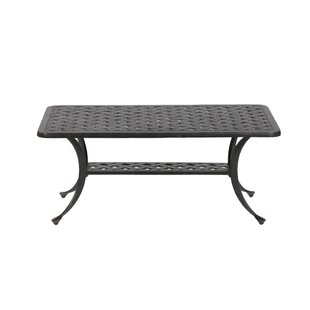 BLOOMSBURY MARKET Amaijah Cast Aluminum Coffee Table