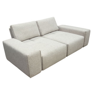 DIAMOND SOFA Jazz 90'' Upholstered Reclining Loveseat