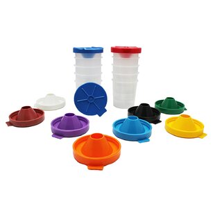 CHENILLE KRAFT COMPANY No Spill Dual Lid Paint Cup