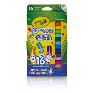 CRAYOLA LLC 16 Ct Pip-squeaks Skinnies Markers