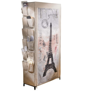 17 STORIES Stapelbares Schuhregal für 40 Paar Schuhe