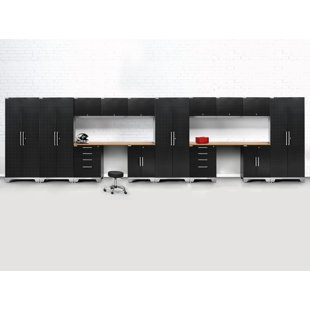 NEWAGE PRODUCTS Performance 2.0 Diamond Plate Series 16 Piece Storage Cabinet