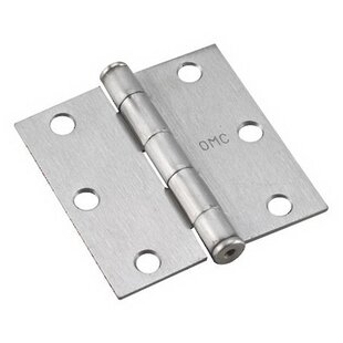 RICHELIEU 3" H x 3" W Butt Bearing Pair Door Hinges (Set of 2)