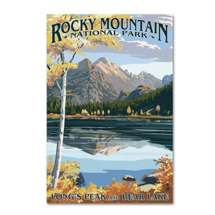 TRADEMARK FINE ART Lantern Press " National Park 9 " by Lantern Press