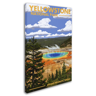 TRADEMARK FINE ART Lantern Press " National Park 14 " by Lantern Press