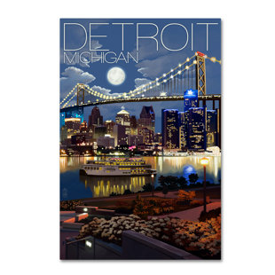TRADEMARK FINE ART Lantern Press " City 1 " by Lantern Press
